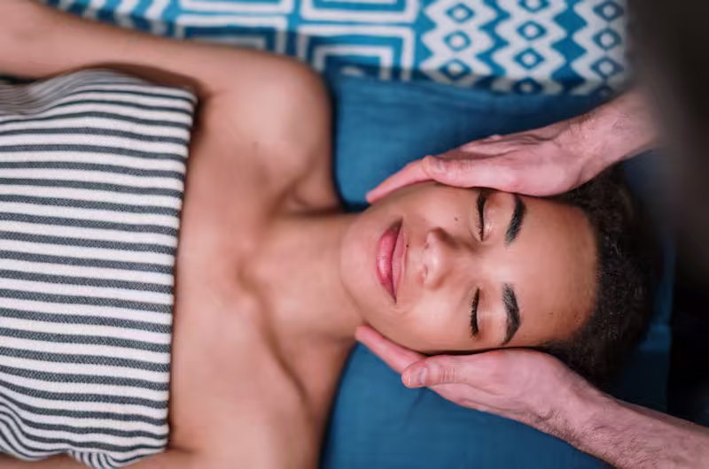Rücken, Nacken, Schulter Massage