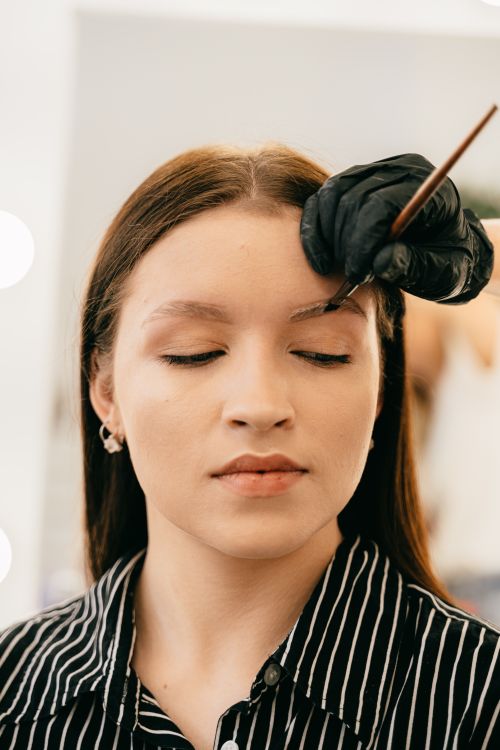 Microblading Ergebnis Augenbrauen